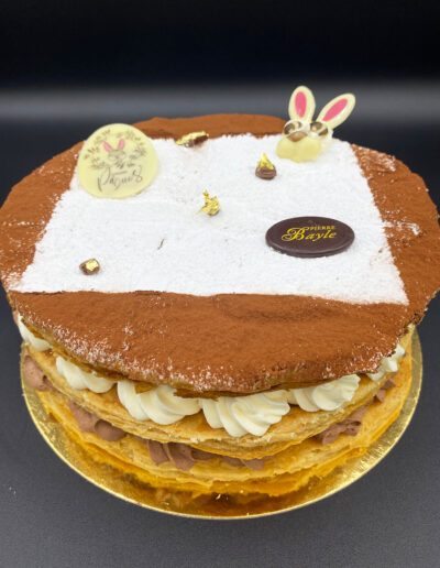 Mille feuilles chocolat - Pierre Bayle Artisan