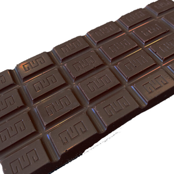 Une tablette de 90g de Chocolat noir pur beurre de cacao Cameroun 60% - Pierre Bayle Artisan