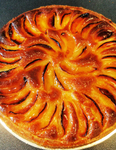 Tarte aux pêches - Pierre Bayle Artisan