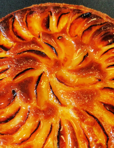 Tarte aux pêches - Pierre Bayle Artisan