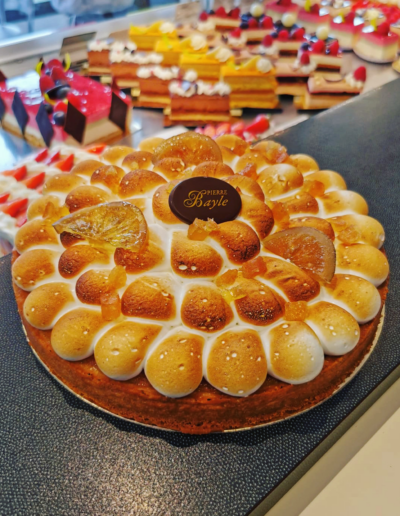 Tarte citron meringuée - Pierre Bayle Artisan