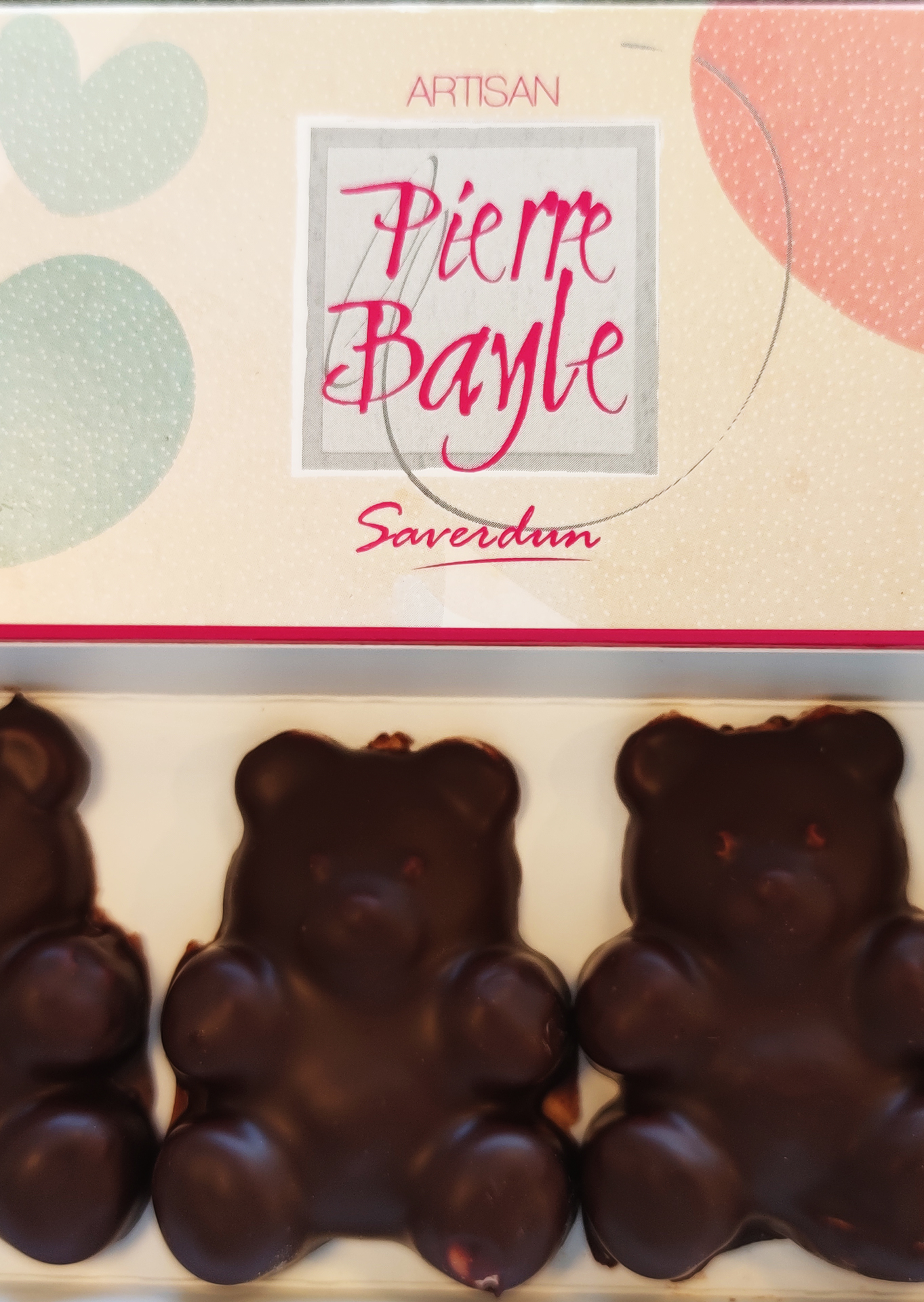 Oursons en chocolat - Pierre Bayle Artisan